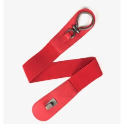 Ceinture Matériau élastiqué Avec Boucle Centrale Argent -Accessoires De Mode pdtimg 4999850hd