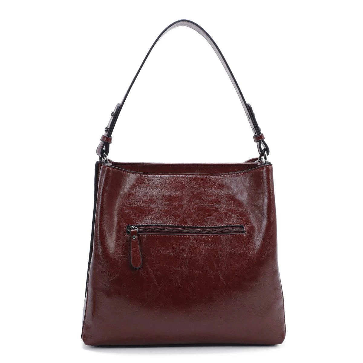 Sac Cabas Porté épaule Avec 2 Compartiments Séparés Zippés 18 Sac Cabas Porté épaule Avec 2 Compartiments Séparés Zippés – Image 16