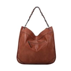Sac Cabas Porté épaule Doté D'une Sangle Finement Tressée -Accessoires De Mode pdtimg 5000970hd