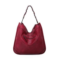 Sac Cabas Porté épaule Doté D'une Sangle Finement Tressée -Accessoires De Mode pdtimg 5000974hd