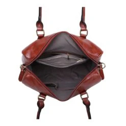 Sac En Cuir Synthétique De Style Cabas Fermé à Glissière -Accessoires De Mode pdtimg 5001068hd