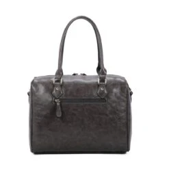 Sac En Cuir Synthétique De Style Cabas Fermé à Glissière -Accessoires De Mode pdtimg 5001075hd
