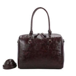 Sac En Cuir Synthétique De Style Cabas Fermé à Glissière -Accessoires De Mode pdtimg 5001076hd