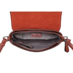 Sac Porté En Bandoulière Bimatière Et Rabat à Fermoir -Accessoires De Mode pdtimg 5001209hd