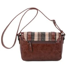 Sac Porté En Bandoulière Bimatière Et Rabat à Fermoir -Accessoires De Mode pdtimg 5001212hd