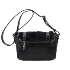 Sac Porté En Bandoulière Bimatière Et Rabat à Fermoir -Accessoires De Mode pdtimg 5001216hd