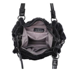 Sac Porté épaule Bimatière Zippé Avec Deux Poignées -Accessoires De Mode pdtimg 5001267hd