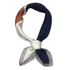 Foulard Carré En Polyester Avec 4 Blocs De Couleurs Coloris MIX -Accessoires De Mode pdtimg 5001437hd