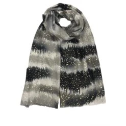 Écharpe Rectangle à Rayures Tie-dye Avec Des Paillettes Coloris MIX -Accessoires De Mode pdtimg 5001456hd