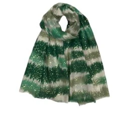 Écharpe Rectangle à Rayures Tie-dye Avec Des Paillettes Coloris MIX -Accessoires De Mode pdtimg 5001458hd