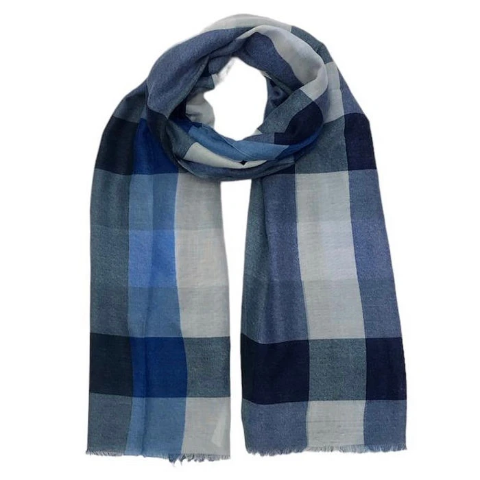 Écharpe Rectangulaire Paré De Motif Carreaux Classique Coloris MIX 4 Écharpe Rectangulaire Paré De Motif Carreaux Classique Coloris MIX – Image 2