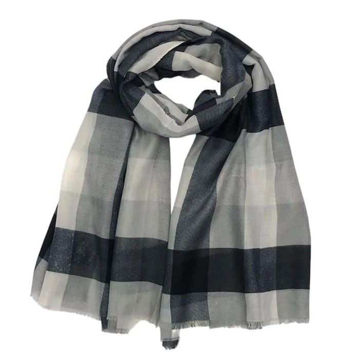 Écharpe Rectangulaire Paré De Motif Carreaux Classique Coloris MIX 6 Écharpe Rectangulaire Paré De Motif Carreaux Classique Coloris MIX – Image 4