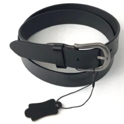 Ceinture Construction En Cuir équipée D'une Boucle Ardillon -Accessoires De Mode pdtimg 5002934hd