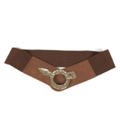 Ceinture élastique Avec Simili à Fermoir Anneau Argenté -Accessoires De Mode pdtimg 5003003hd