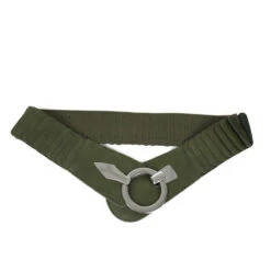 Ceinture De Hanche élastique Large à Fermoir Anneau Argent -Accessoires De Mode pdtimg 5003030hd