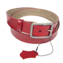 Ceinture Réalisée En Cuir Lisse Et Souple Coloris Uni -Accessoires De Mode pdtimg 5003043hd
