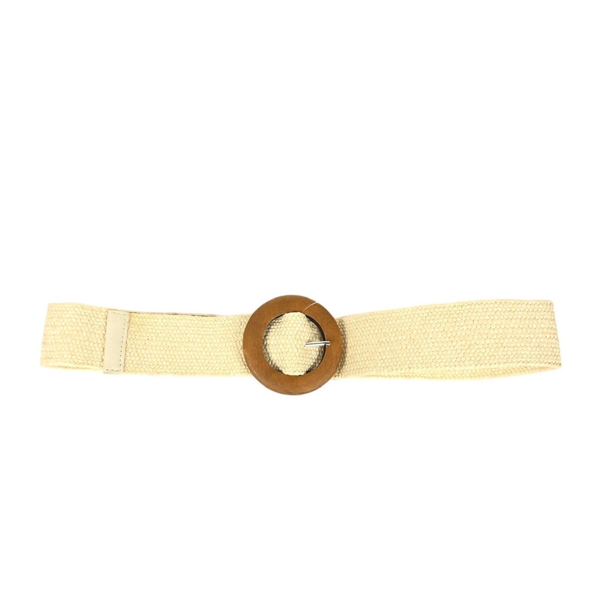 Ceinture élastique Tressée Avec Boucle Ronde En Bois 5 Ceinture élastique Tressée Avec Boucle Ronde En Bois – Image 3