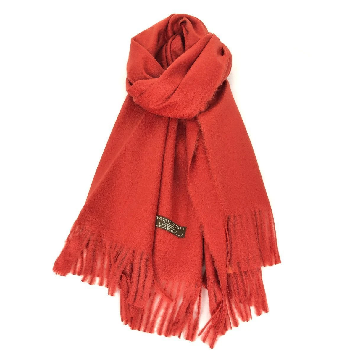 Écharpe Laine Et Cachemire Avec Des Bords Frangés 9 Écharpe Laine Et Cachemire Avec Des Bords Frangés – Image 7