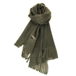 Écharpe Laine Et Cachemire Avec Des Bords Frangés 35 Écharpe Laine Et Cachemire Avec Des Bords Frangés -Accessoires De Mode pdtimg 5004375hd