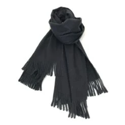 Écharpe Laine Et Cachemire Avec Des Bords Frangés 38 Écharpe Laine Et Cachemire Avec Des Bords Frangés -Accessoires De Mode pdtimg 5004378hd