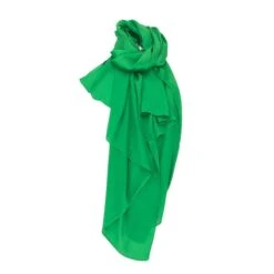 Foulard Uni Soyeux Avec Un Mélange De Viscose Et Soie -Accessoires De Mode pdtimg 5004440hd