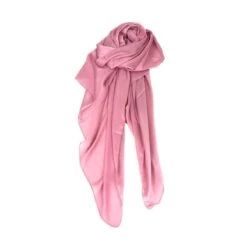 Foulard Uni Soyeux Avec Un Mélange De Viscose Et Soie -Accessoires De Mode pdtimg 5004449hd
