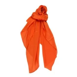 Foulard Uni Soyeux Avec Un Mélange De Viscose Et Soie -Accessoires De Mode pdtimg 5004451hd