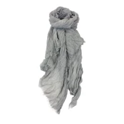 Foulard Fabriquée à Partir Du Coton Et Lin Unicolore -Accessoires De Mode pdtimg 5004458hd