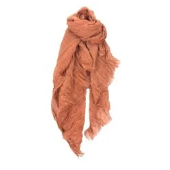 Foulard Fabriquée à Partir Du Coton Et Lin Unicolore -Accessoires De Mode pdtimg 5004462hd