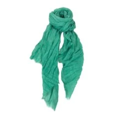 Foulard Fabriquée à Partir Du Coton Et Lin Unicolore -Accessoires De Mode pdtimg 5004465hd