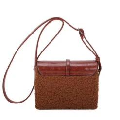 Sac à Bandoulière Bimatière Avec Deux Compartiments -Accessoires De Mode pdtimg 5005326hd