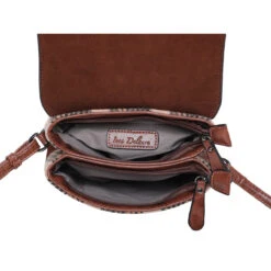 Sac à Bandoulière Bimatière Avec Deux Compartiments -Accessoires De Mode pdtimg 5005331hd