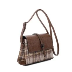 Sac à Bandoulière Bimatière Avec Deux Compartiments -Accessoires De Mode pdtimg 5005336hd