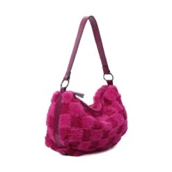 Sac à Main Fausse Fourrure Orné De Motifs Avec Carreaux 21 Sac à Main Fausse Fourrure Orné De Motifs Avec Carreaux -Accessoires De Mode pdtimg 5005359hd