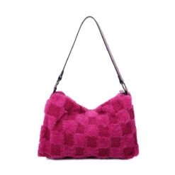 Sac à Main Fausse Fourrure Orné De Motifs Avec Carreaux 22 Sac à Main Fausse Fourrure Orné De Motifs Avec Carreaux -Accessoires De Mode pdtimg 5005360hd