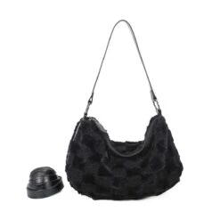 Sac à Main Fausse Fourrure Orné De Motifs Avec Carreaux 24 Sac à Main Fausse Fourrure Orné De Motifs Avec Carreaux -Accessoires De Mode pdtimg 5005362hd