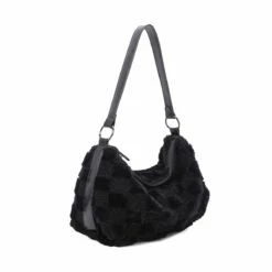 Sac à Main Fausse Fourrure Orné De Motifs Avec Carreaux 25 Sac à Main Fausse Fourrure Orné De Motifs Avec Carreaux -Accessoires De Mode pdtimg 5005363hd