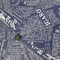 Parapluie Inversé 8 Baleines Avec Un Motif Journal Imprimé -Accessoires De Mode pdtimg 5005790hd