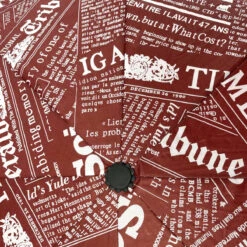 Parapluie Inversé 8 Baleines Avec Un Motif Journal Imprimé -Accessoires De Mode pdtimg 5005791hd