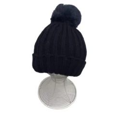 Assortiment Bonnet Doublé Fourrure à Torsades Et Pompon -Accessoires De Mode pdtimg 5007640hd