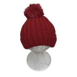 Assortiment Bonnet Doublé Fourrure à Torsades Et Pompon -Accessoires De Mode pdtimg 5007643hd