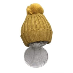 Assortiment Bonnet Doublé Fourrure à Torsades Et Pompon -Accessoires De Mode pdtimg 5007648hd