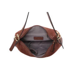 Sac Porté épaule Bimatière En Simili Cuir Grainé Et Suède 31 Sac Porté épaule Bimatière En Simili Cuir Grainé Et Suède -Accessoires De Mode pdtimg 5008363hd