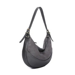 Sac Porté épaule Bimatière En Simili Cuir Grainé Et Suède 33 Sac Porté épaule Bimatière En Simili Cuir Grainé Et Suède -Accessoires De Mode pdtimg 5008365hd