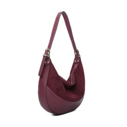 Sac Porté épaule Bimatière En Simili Cuir Grainé Et Suède 36 Sac Porté épaule Bimatière En Simili Cuir Grainé Et Suède -Accessoires De Mode pdtimg 5008368hd