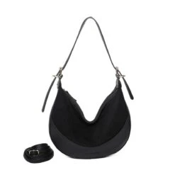 Sac Porté épaule Bimatière En Simili Cuir Grainé Et Suède 37 Sac Porté épaule Bimatière En Simili Cuir Grainé Et Suède -Accessoires De Mode pdtimg 5008369hd