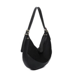 Sac Porté épaule Bimatière En Simili Cuir Grainé Et Suède 38 Sac Porté épaule Bimatière En Simili Cuir Grainé Et Suède -Accessoires De Mode pdtimg 5008370hd