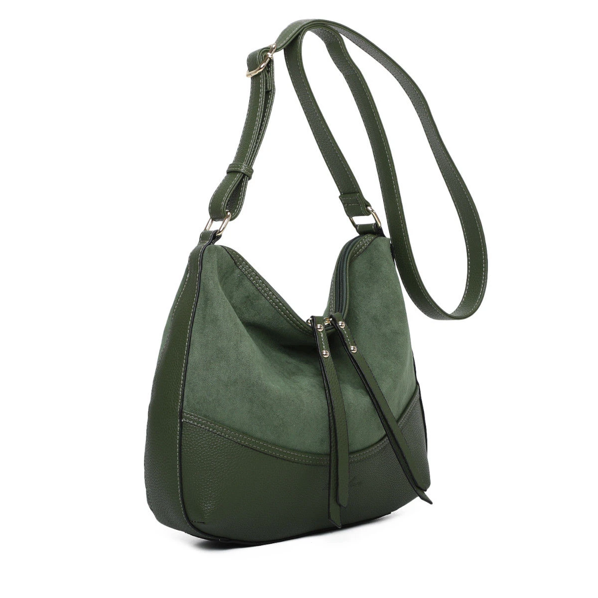 Sac à Bandoulière Bimatière Fermé Par Zip Double Curseur 22 Sac à Bandoulière Bimatière Fermé Par Zip Double Curseur – Image 20