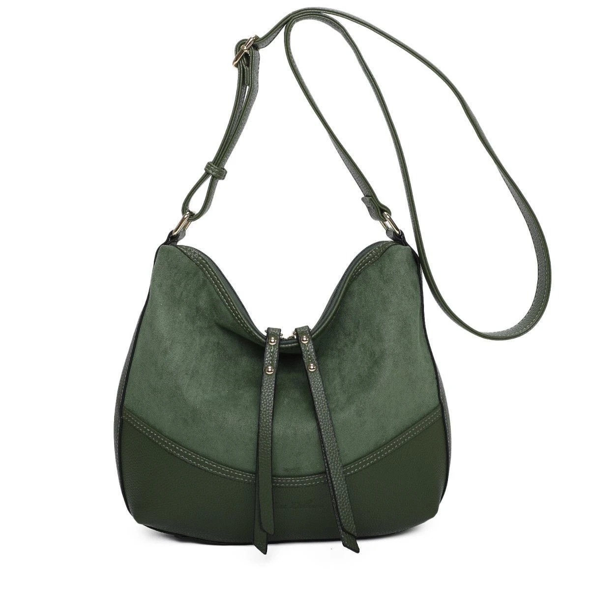 Sac à Bandoulière Bimatière Fermé Par Zip Double Curseur 21 Sac à Bandoulière Bimatière Fermé Par Zip Double Curseur – Image 19