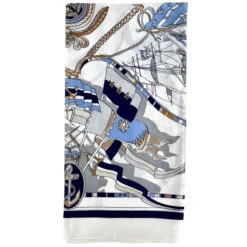 Bandana Carré En Polyester Avec Imprimé Marin -Accessoires De Mode pdtimg 5009915hd